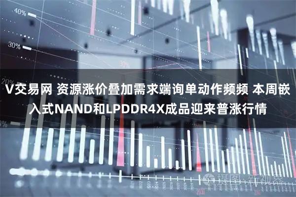 V交易网 资源涨价叠加需求端询单动作频频 本周嵌入式NAND和LPDDR4X成品迎来普涨行情