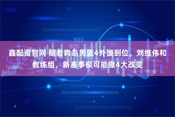鑫配资官网 随着青岛男篮4外援到位，刘维伟和教练组，新赛季极可能做4大改变